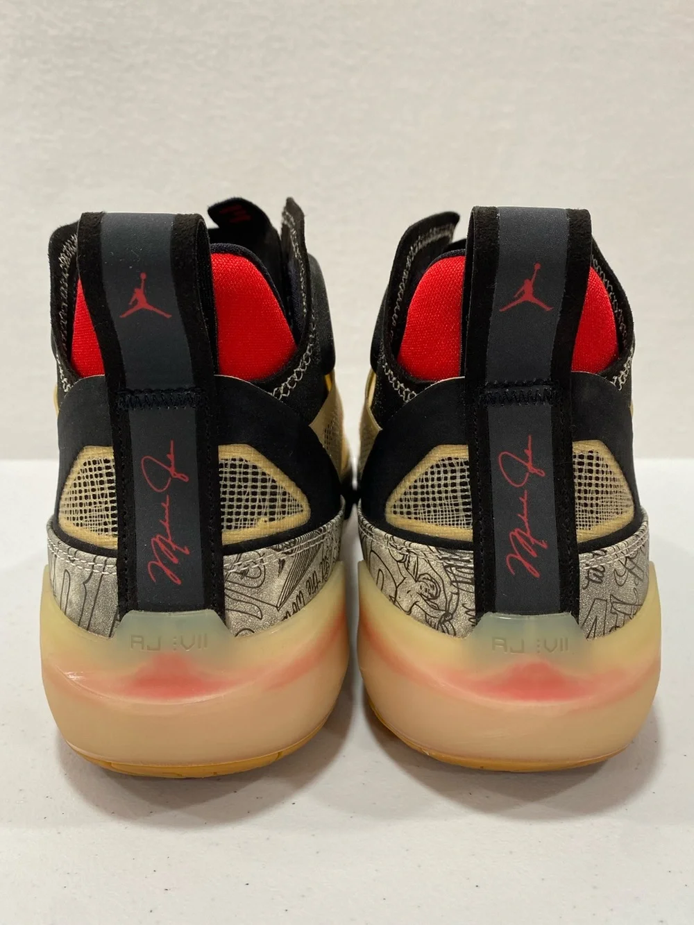 Jordan 37 Jayson Tatum Tattoo Basketball Shoes Mens Size 10 DZ0812-200